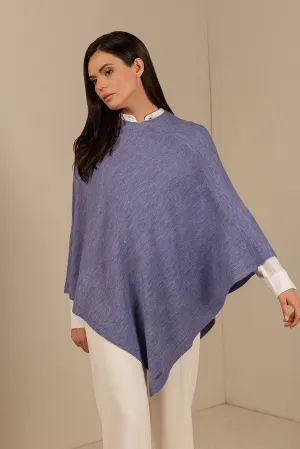 Almendra Poncho Baby Alpaca Color Agata