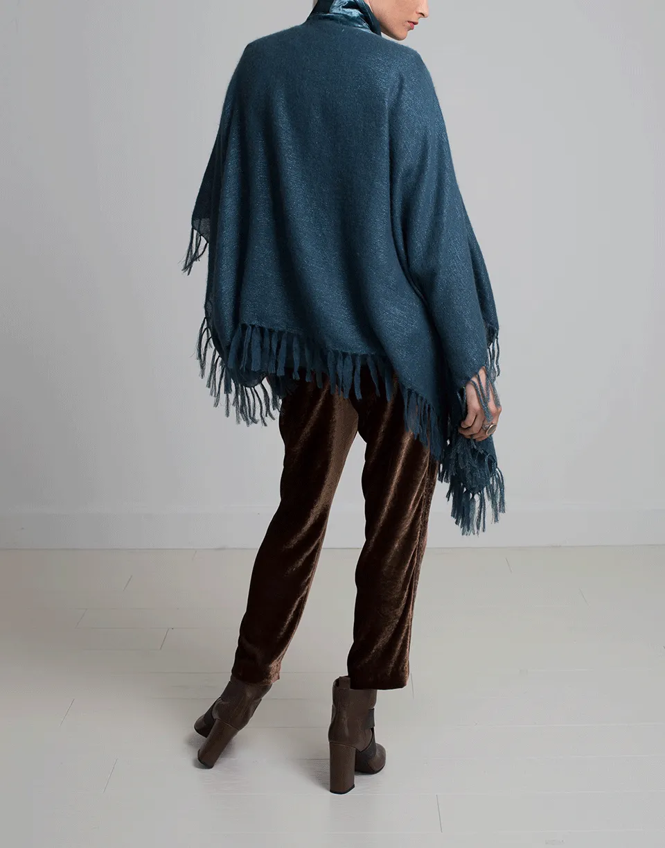 Alpaca Lurex Poncho