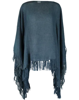 Alpaca Lurex Poncho