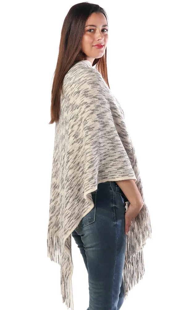 BAAP7600 Comfy Ombre Poncho