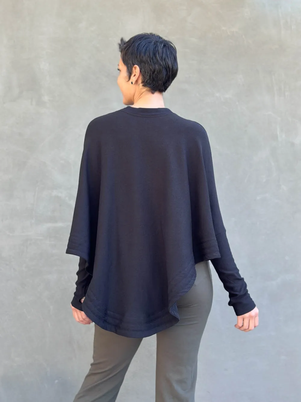 Bamboo Fleece Poncho