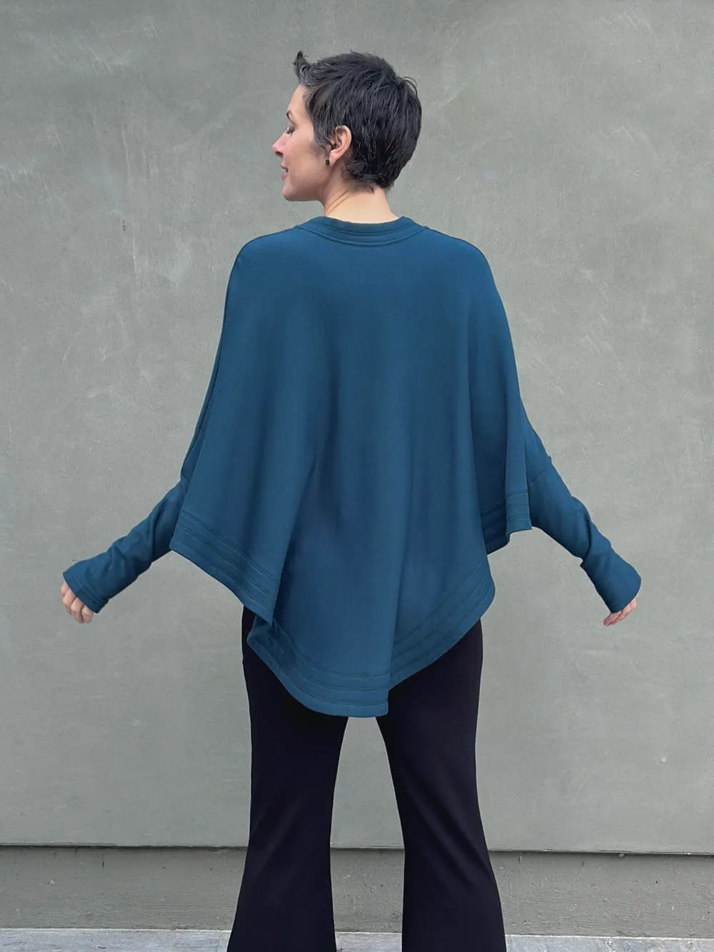 Bamboo Fleece Poncho