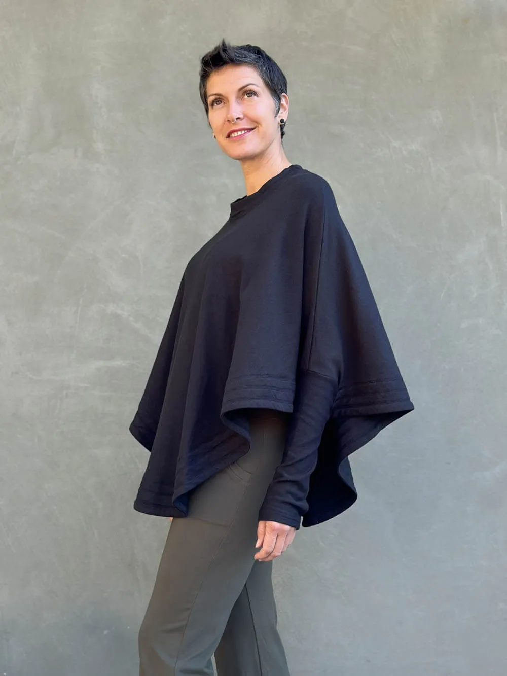 Bamboo Fleece Poncho