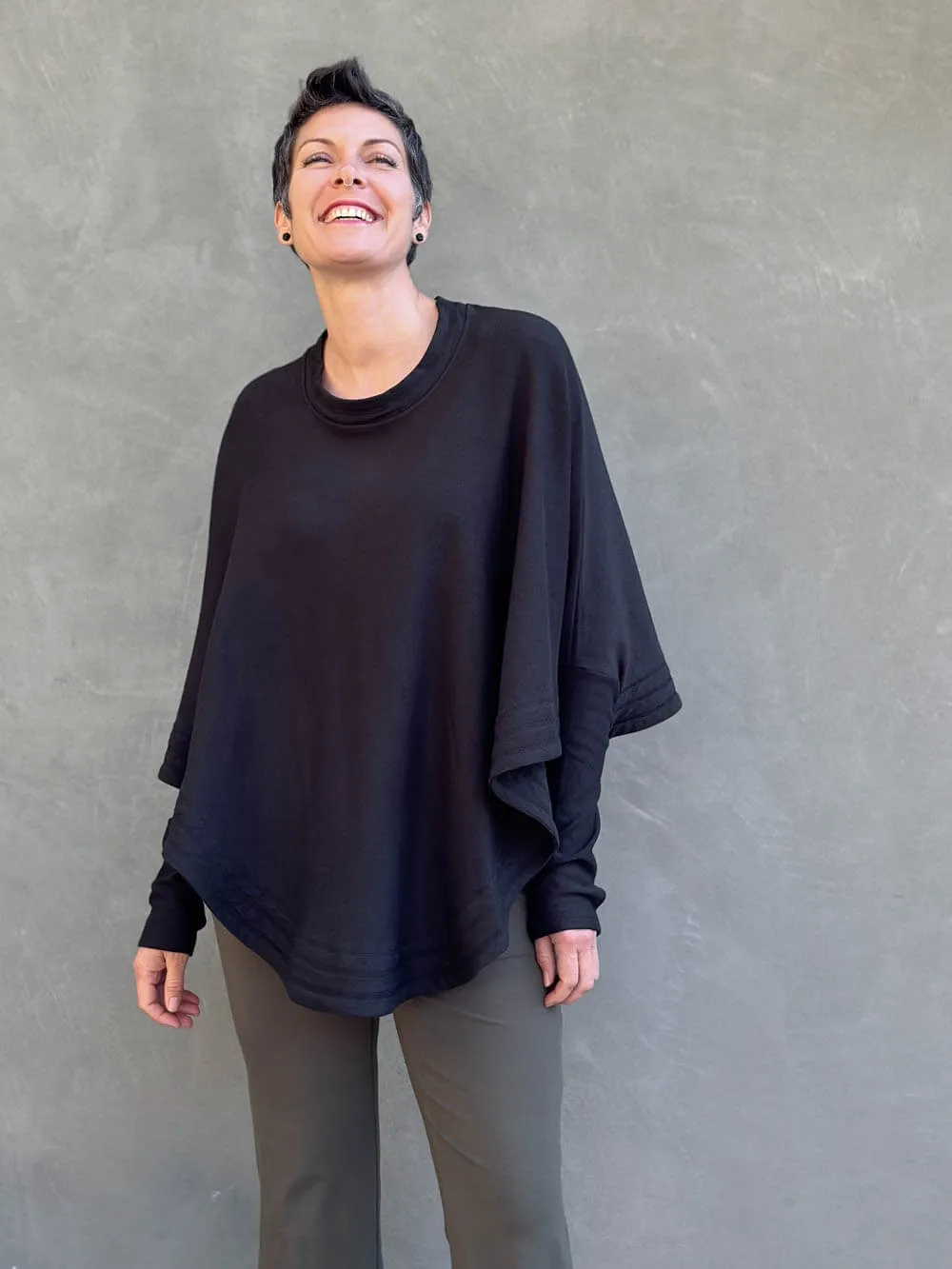 Bamboo Fleece Poncho