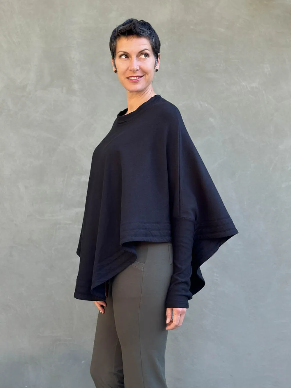 Bamboo Fleece Poncho