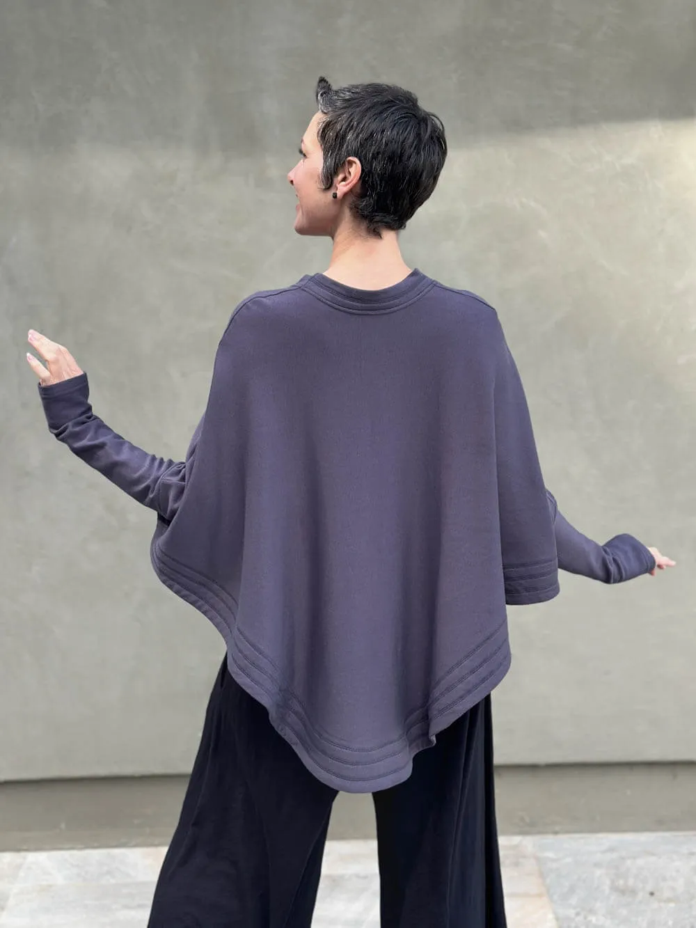 Bamboo Fleece Poncho