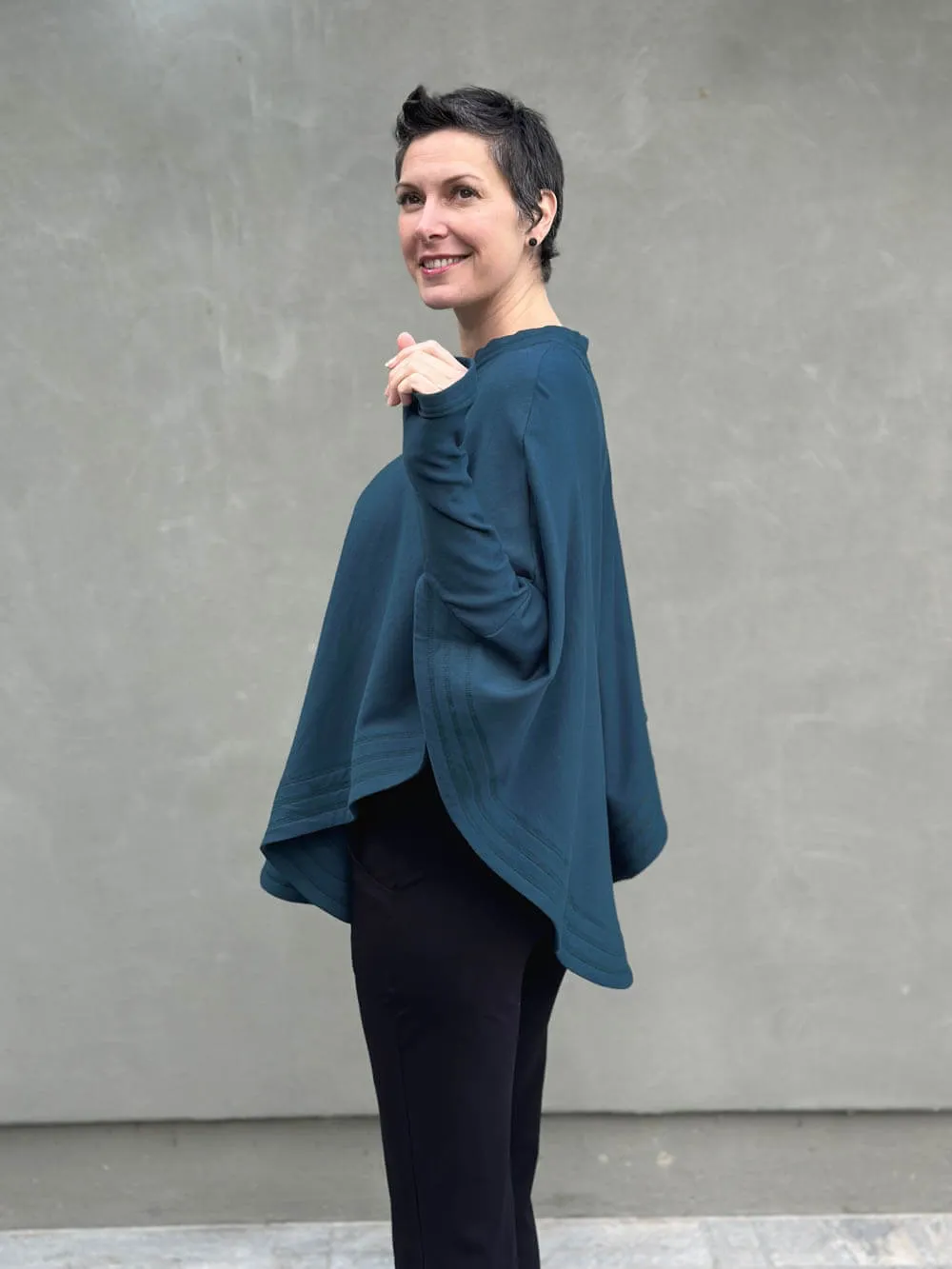 Bamboo Fleece Poncho