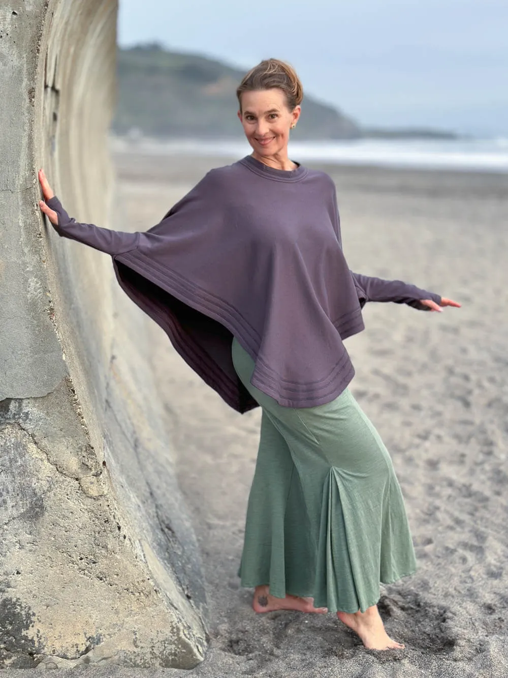 Bamboo Fleece Poncho