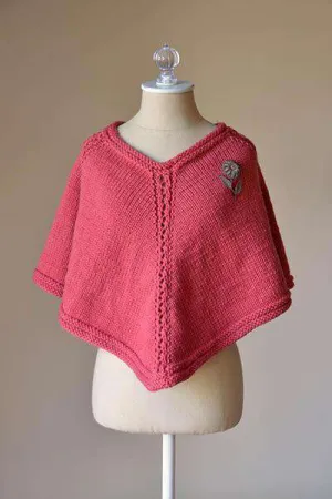 Briar Rose Poncho Designed by Sandi Rosner