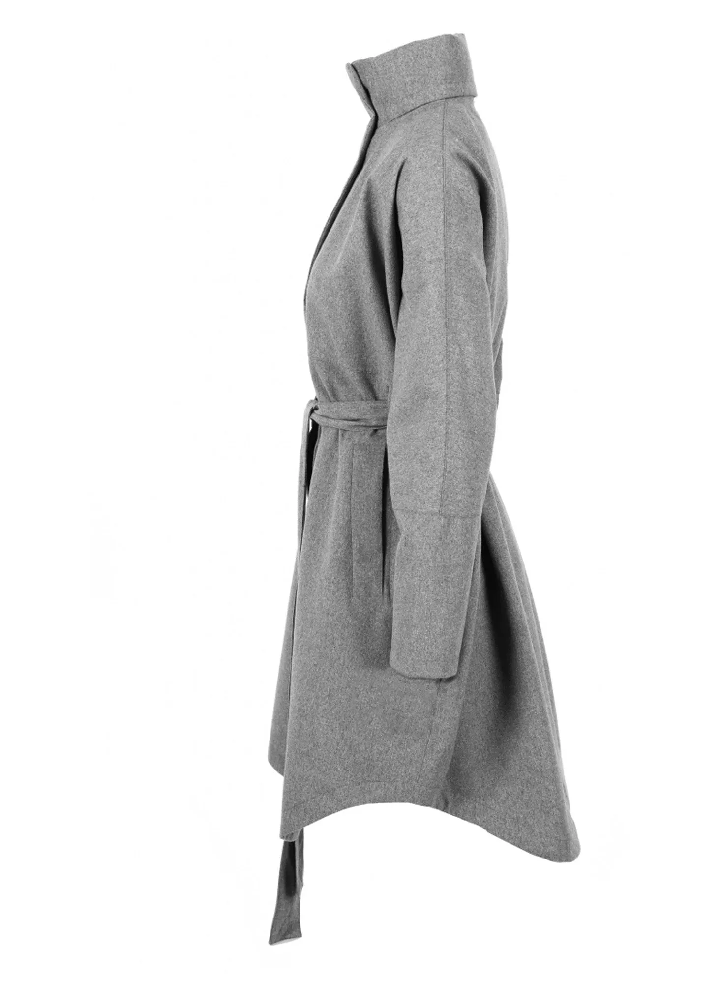 Bris Poncho - Grey Melange