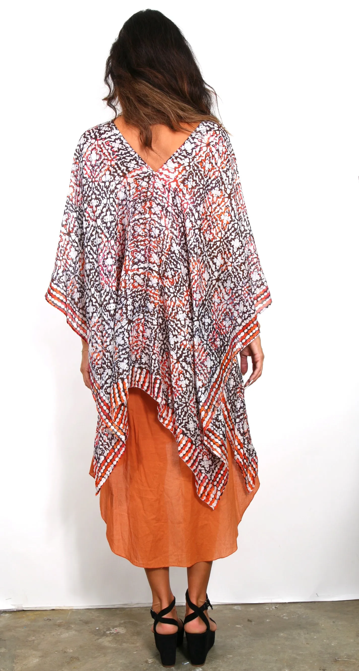 Cartwheel Batik - Regular Poncho