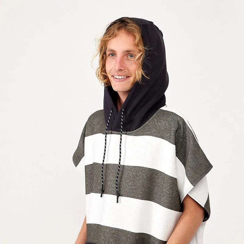 Changing Poncho: Stripes Noll Black