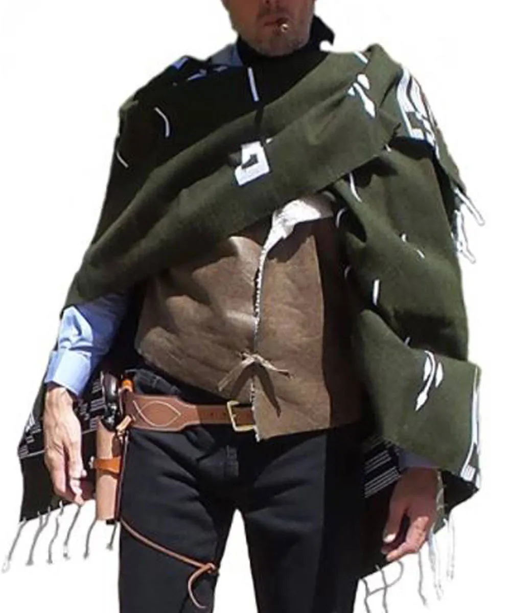 Clint Eastwood A Fistful of Dollars Cowboy Poncho