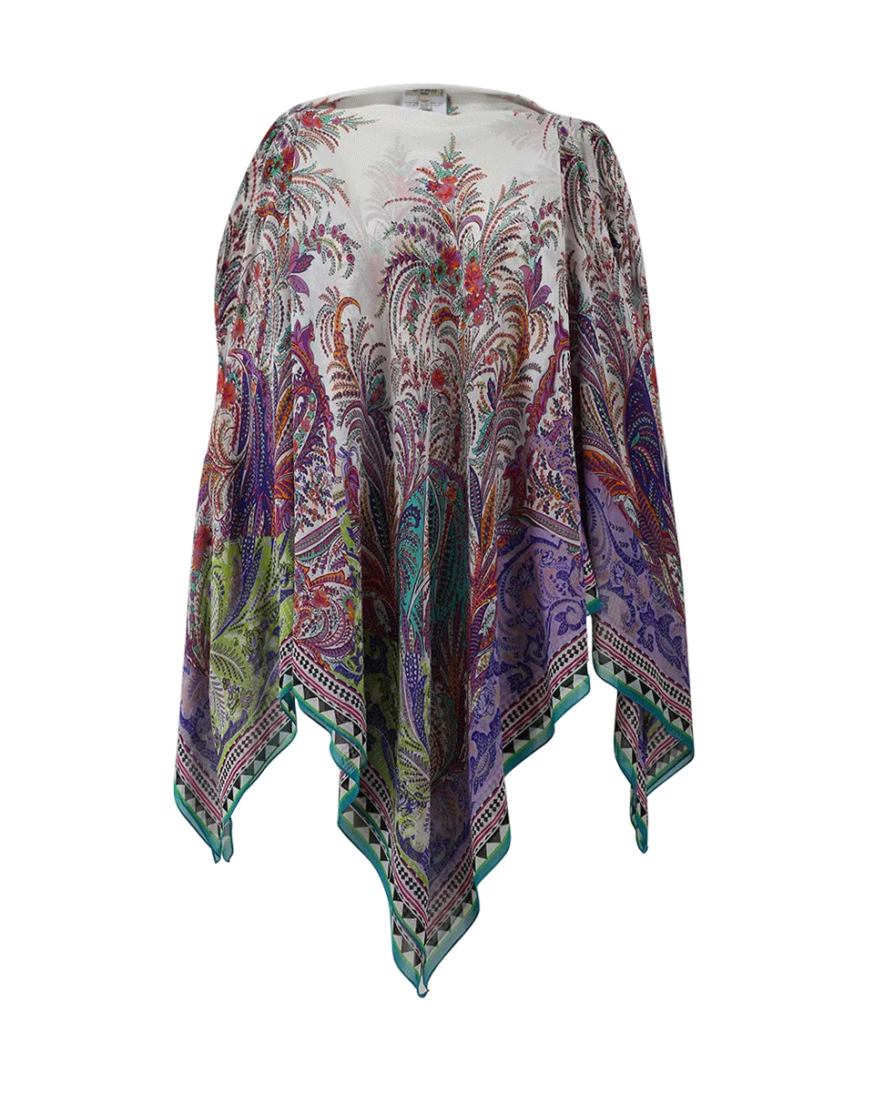 Cold Shoulder Poncho