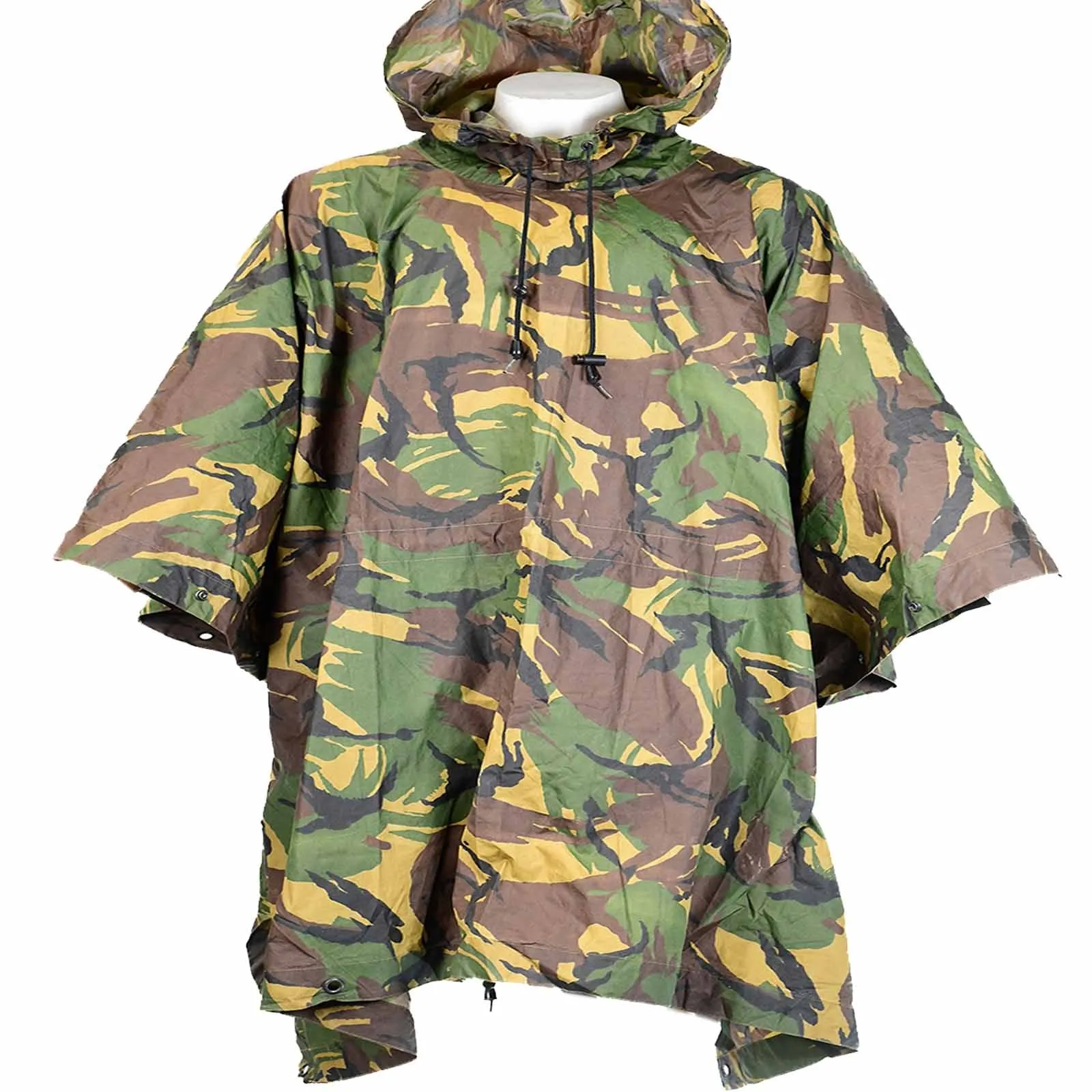 Dutch Army DPM Waterproof Military Poncho