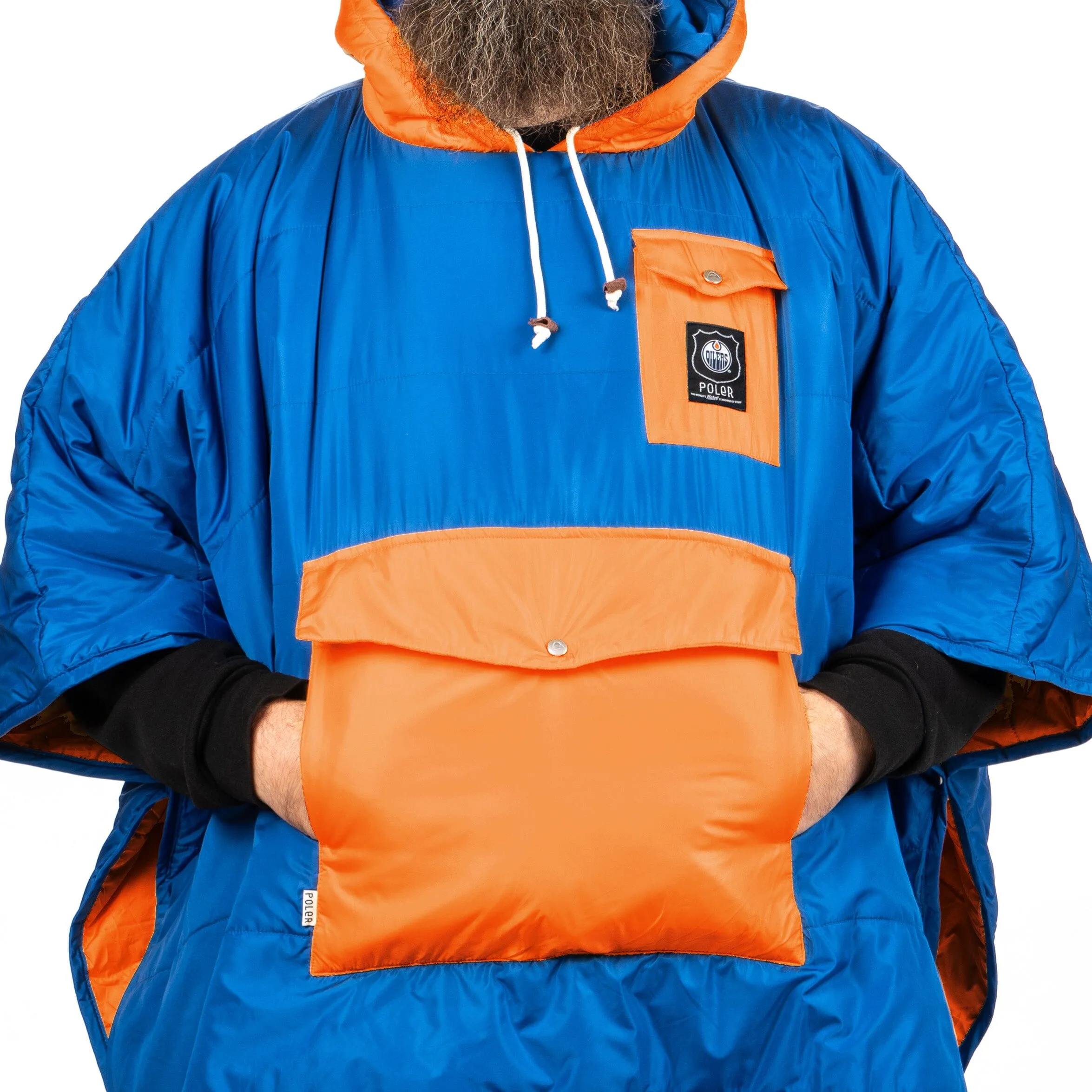 Edmonton Oilers Hockey Poncho