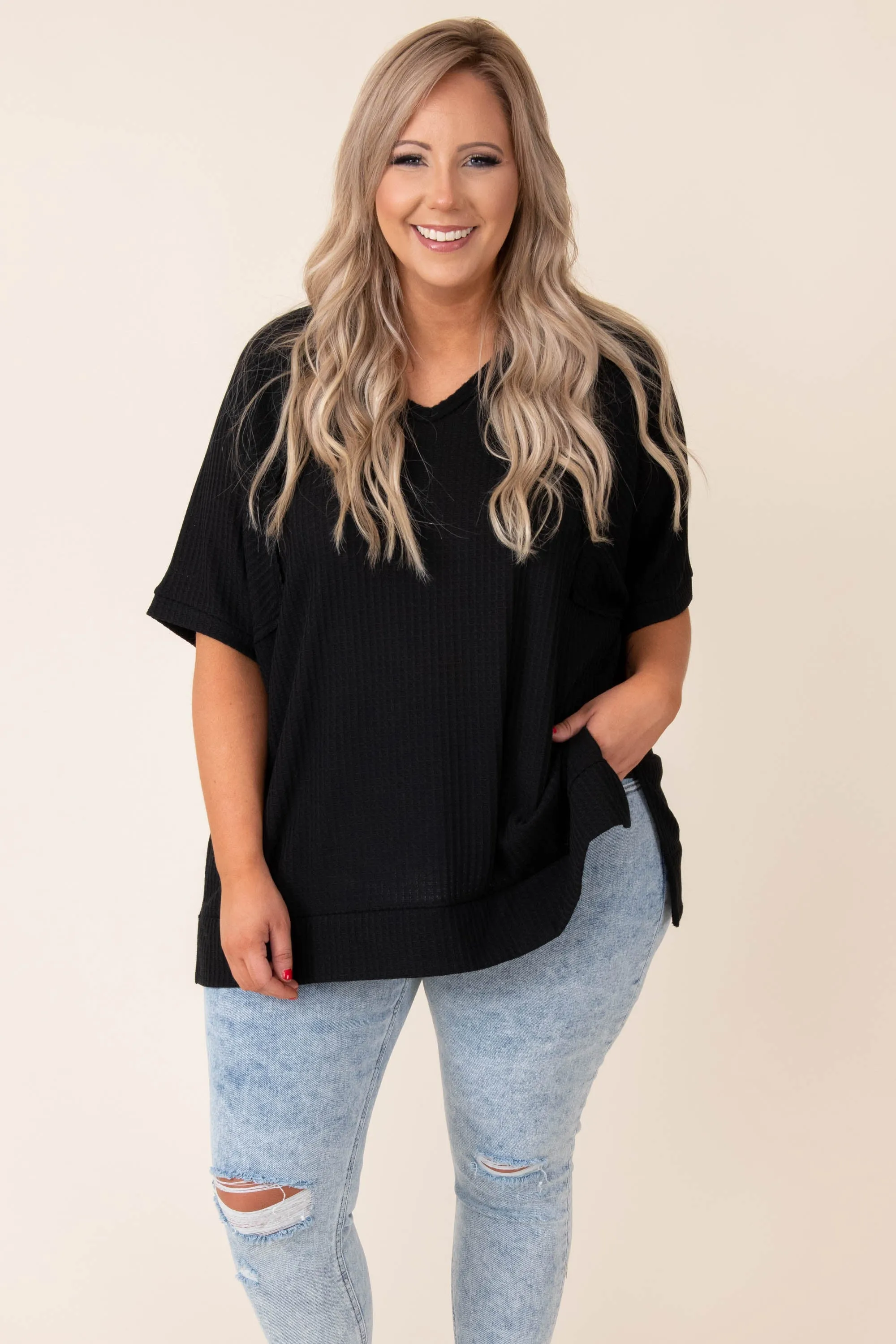 En Route Tunic, Black