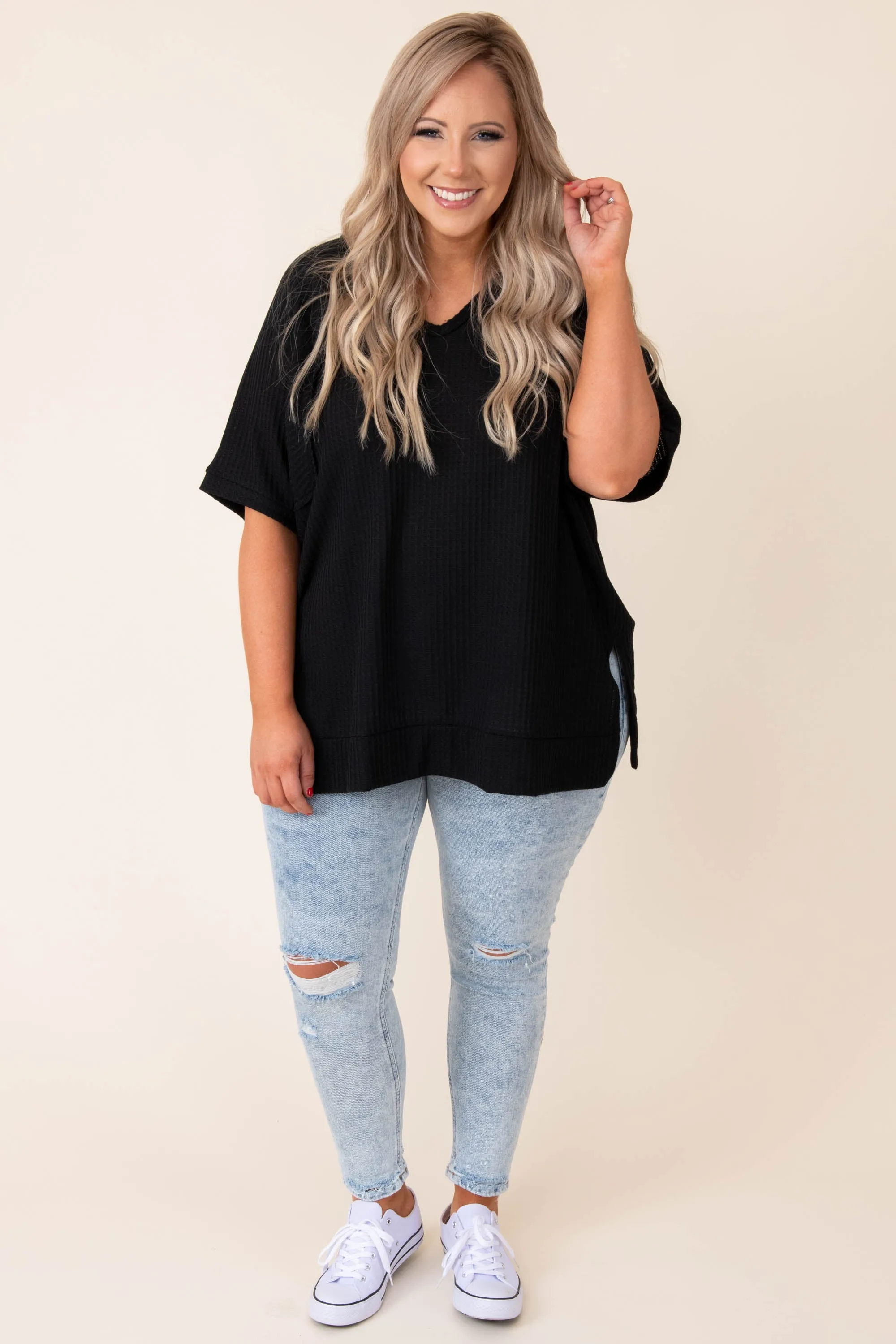 En Route Tunic, Black