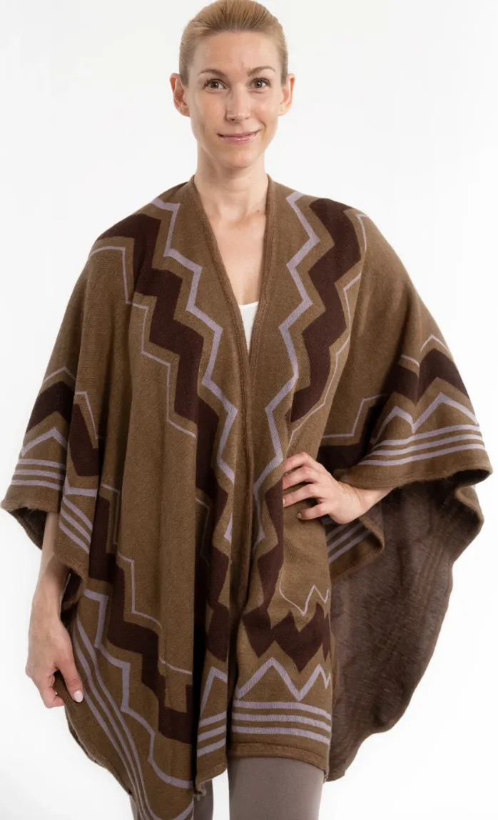 ET8090 Zig Zag Chic Poncho