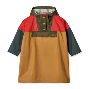 Faltbarer Regen-Poncho "Marcel Aurora Red Multi Mix"