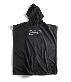 Follow Hoodie Towel - Black