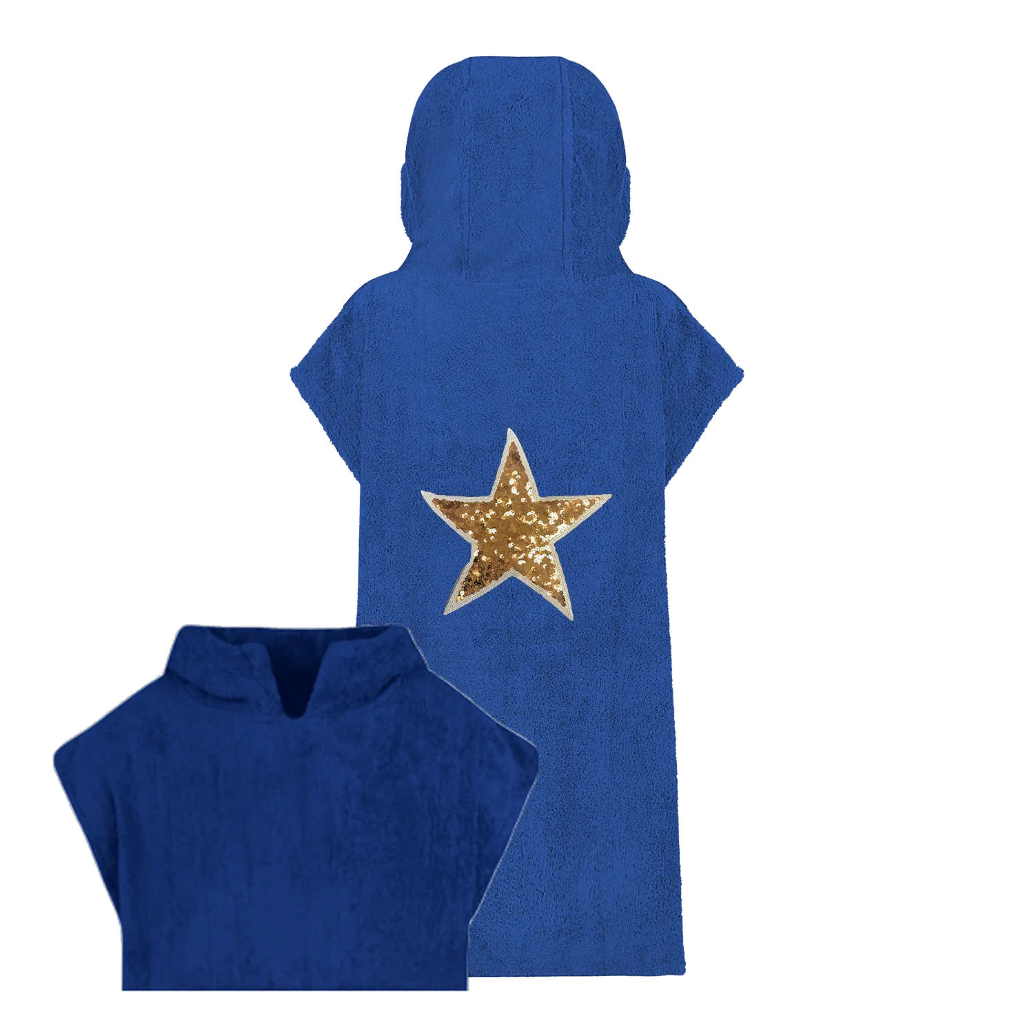 Gold Sequin Star Beach Robe