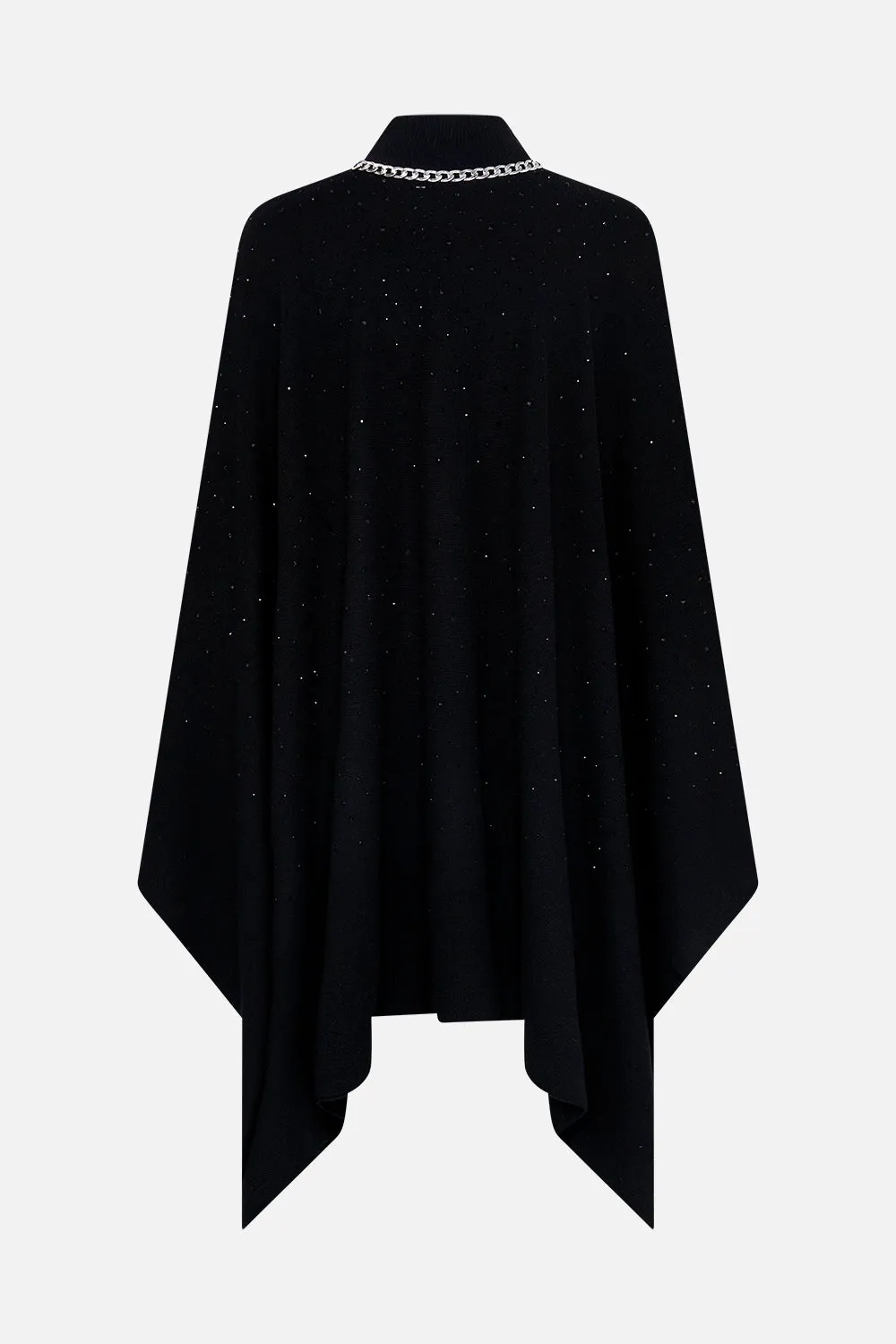 HIGH NECK HANDKERCHIEF PONCHO CHAOS MAGIC