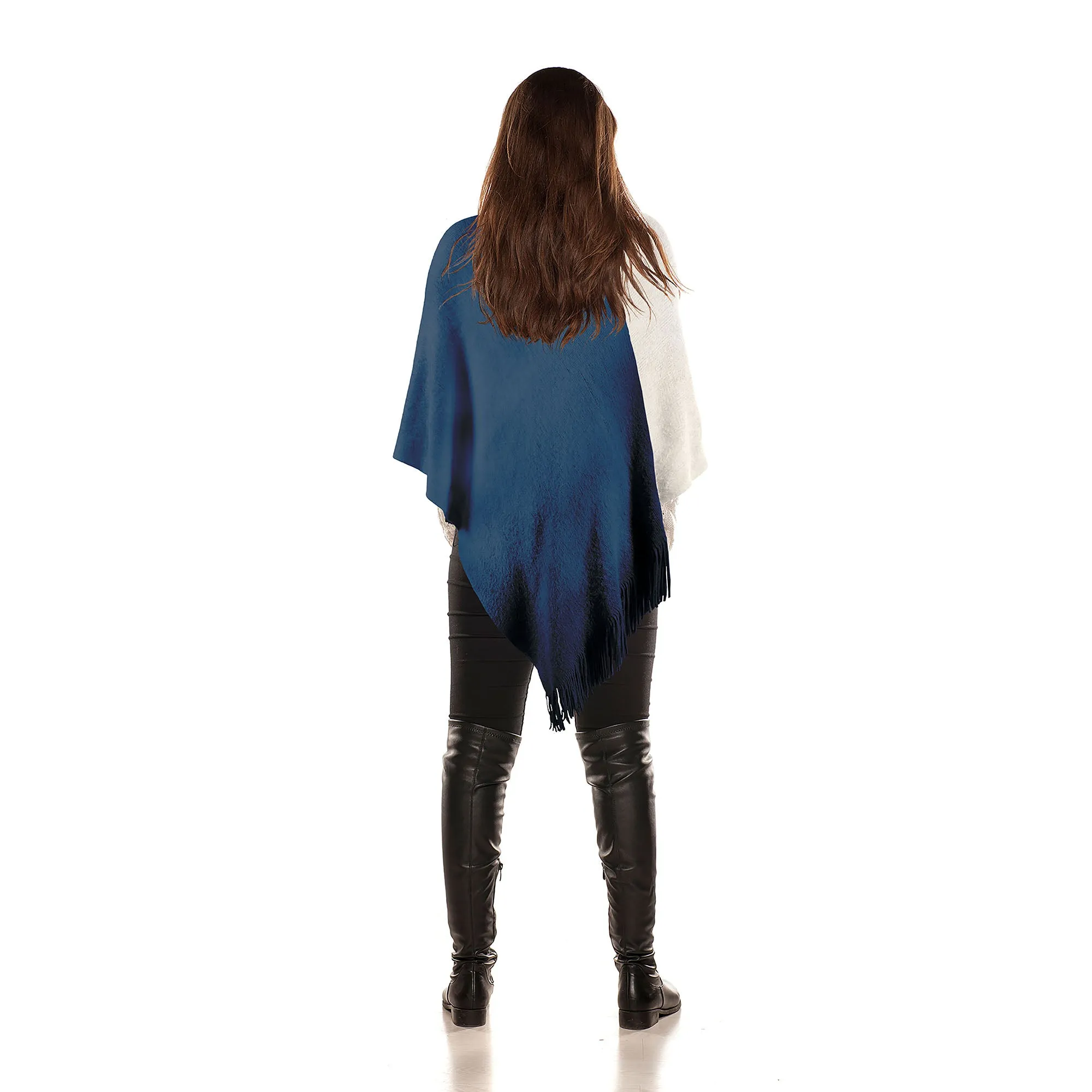 Houston Texans Dip Dye Poncho