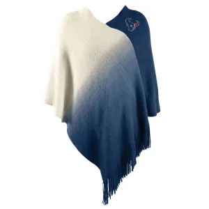 Houston Texans Dip Dye Poncho