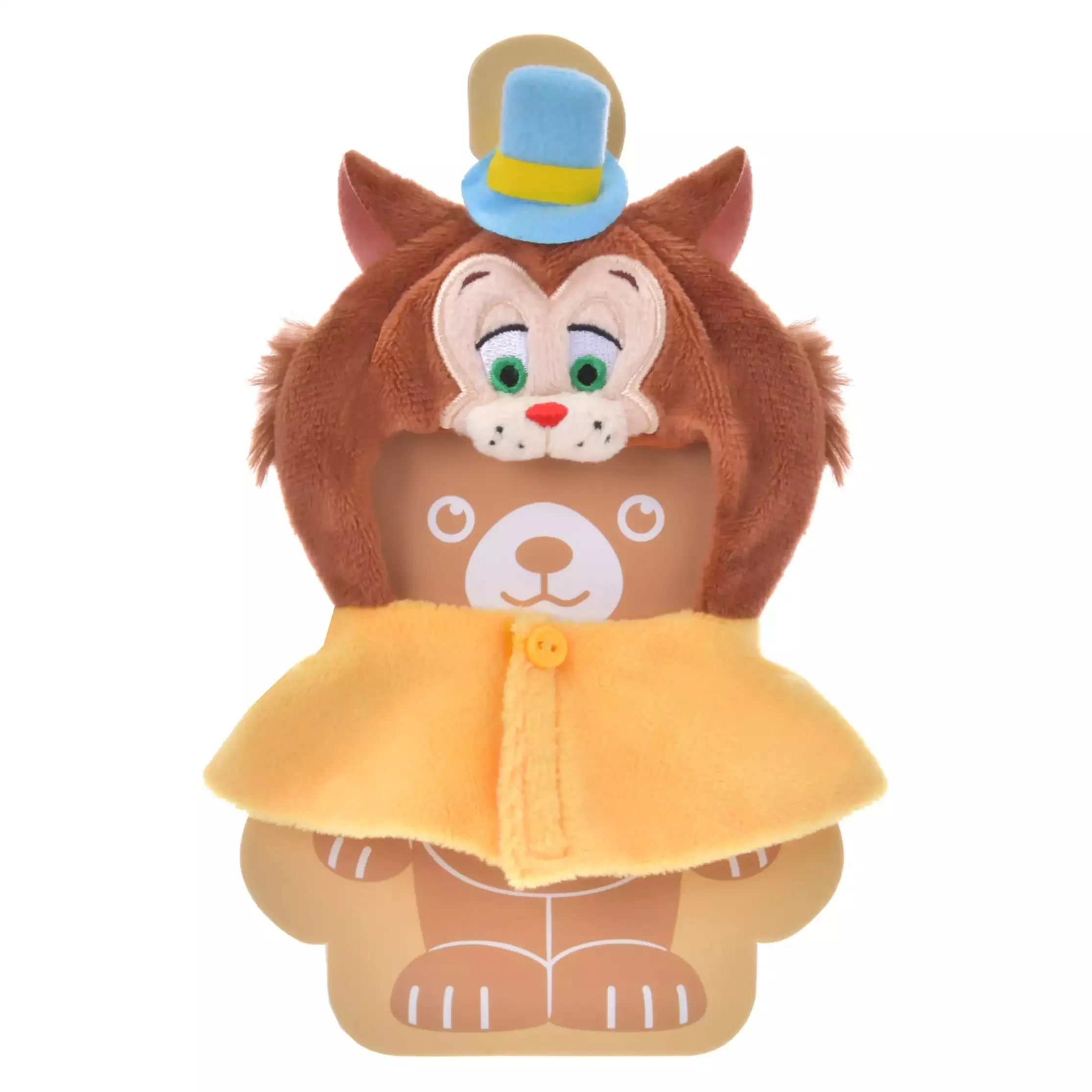 JDS- UniBearsity Plush Keychain Costume Poncho x Gideon (Release Date: Jan 1, 2025)