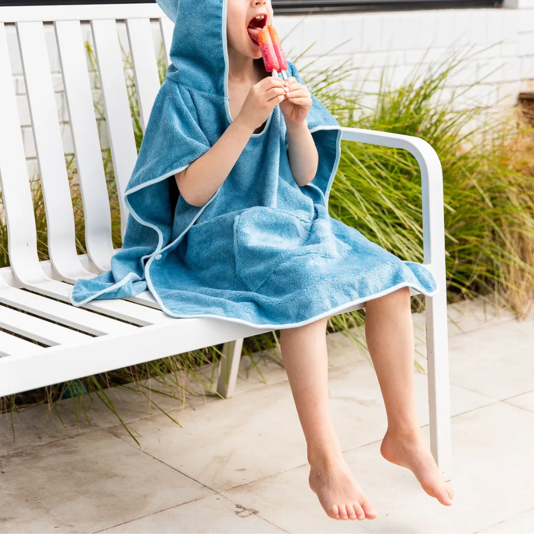 Kids Hooded Towel - Teal