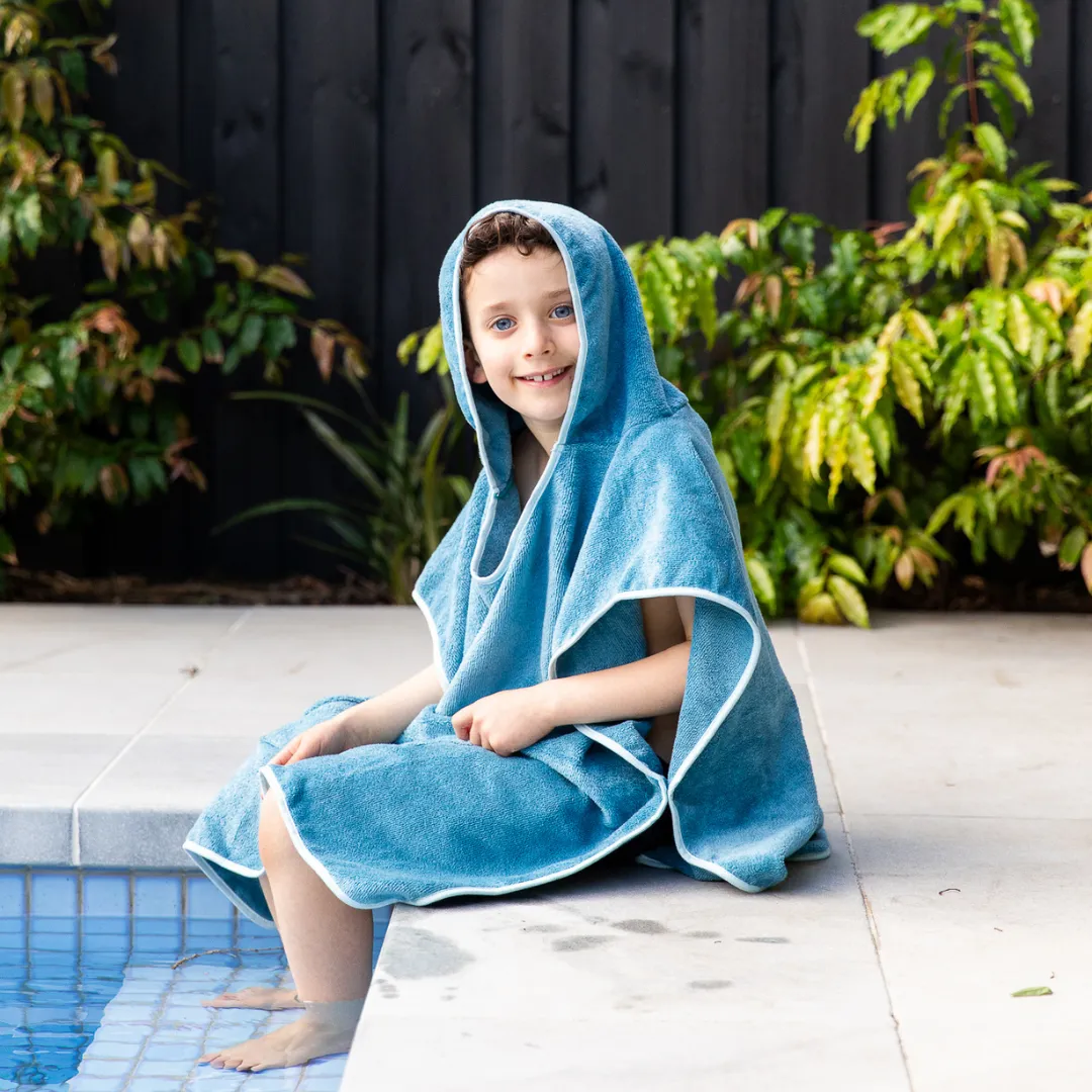 Kids Hooded Towel - Teal