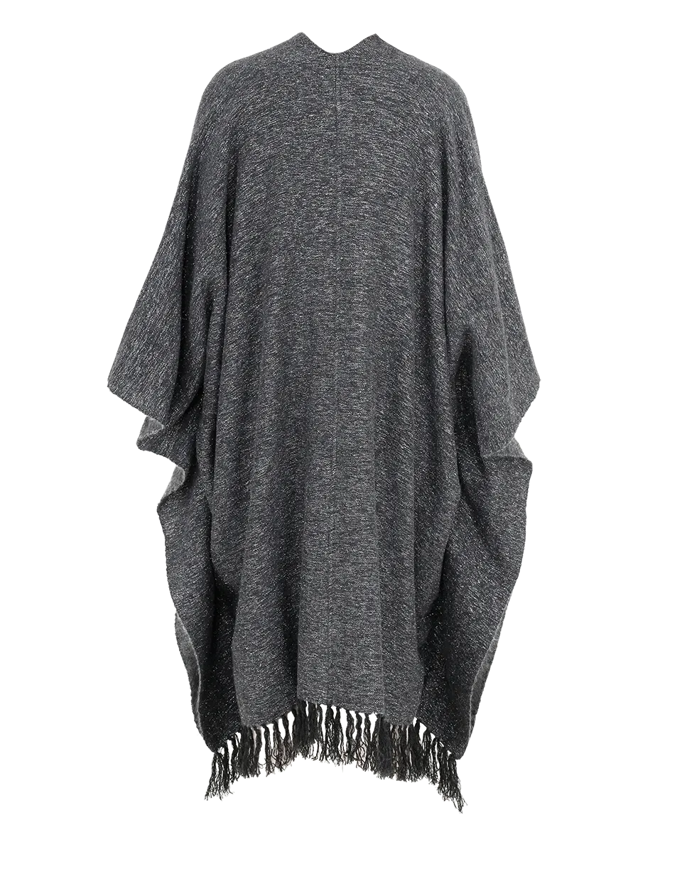 Long Fringe Poncho