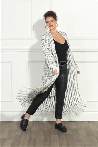 Luxe Moda LM280 Long Cardigan