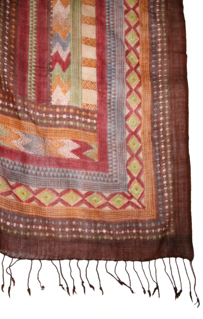 MAGIC DESERT - WOOL PETITE PONCHO