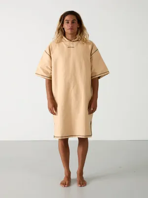 Men's Travel Poncho Towel | Tan