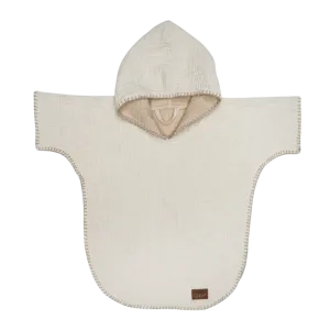 Muslin Poncho - Kids - Natural Collection - Clay