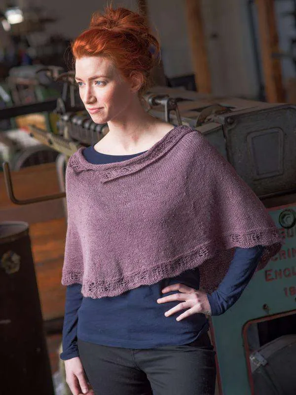 Nette Poncho by the Berroco Design Team