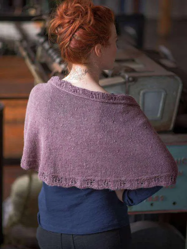 Nette Poncho by the Berroco Design Team