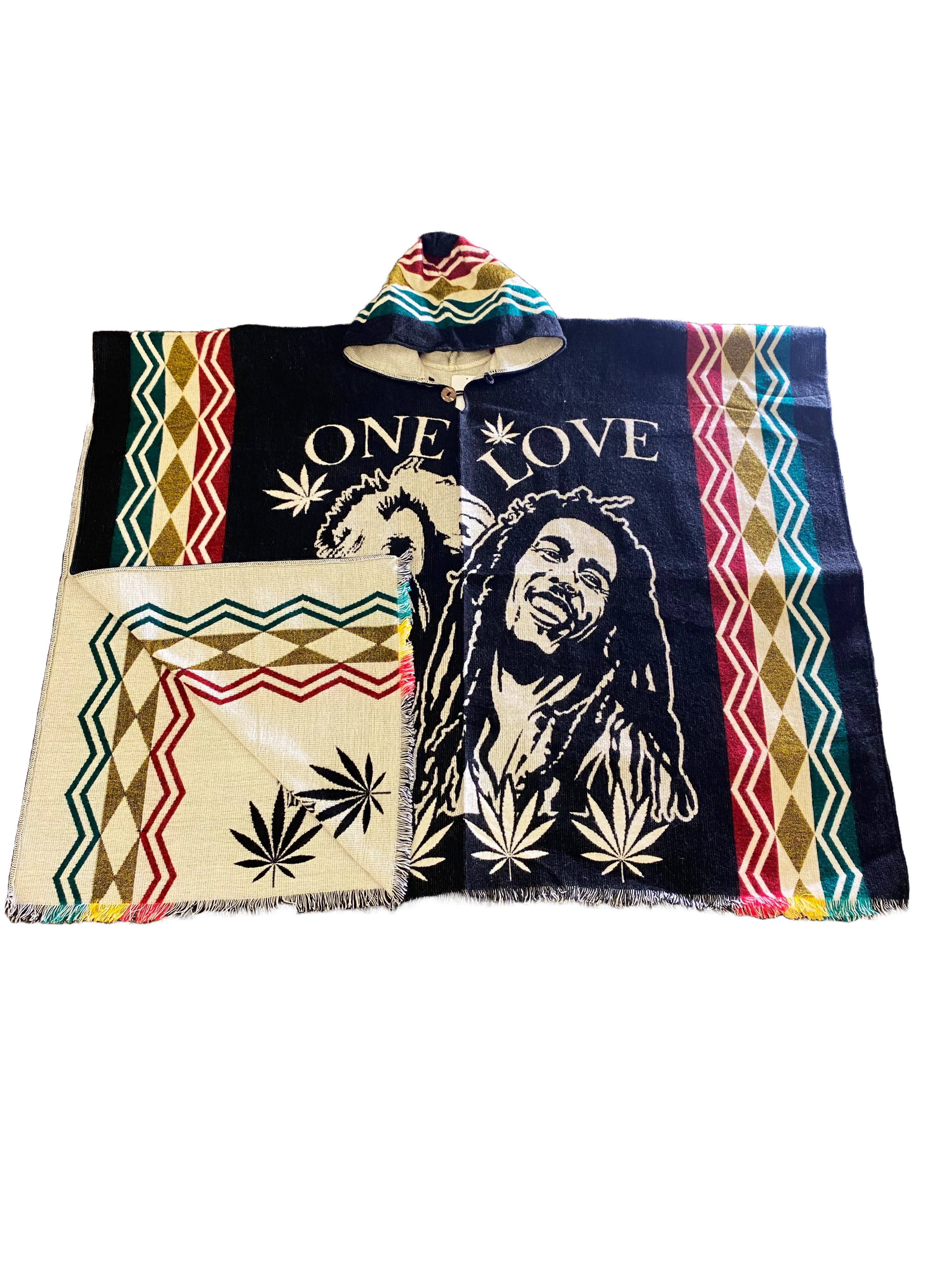 One love  poncho