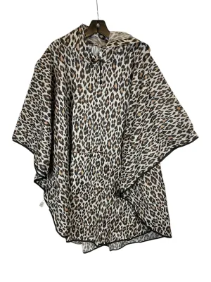 Poncho By Chicos In Animal Print, Size: Osfm