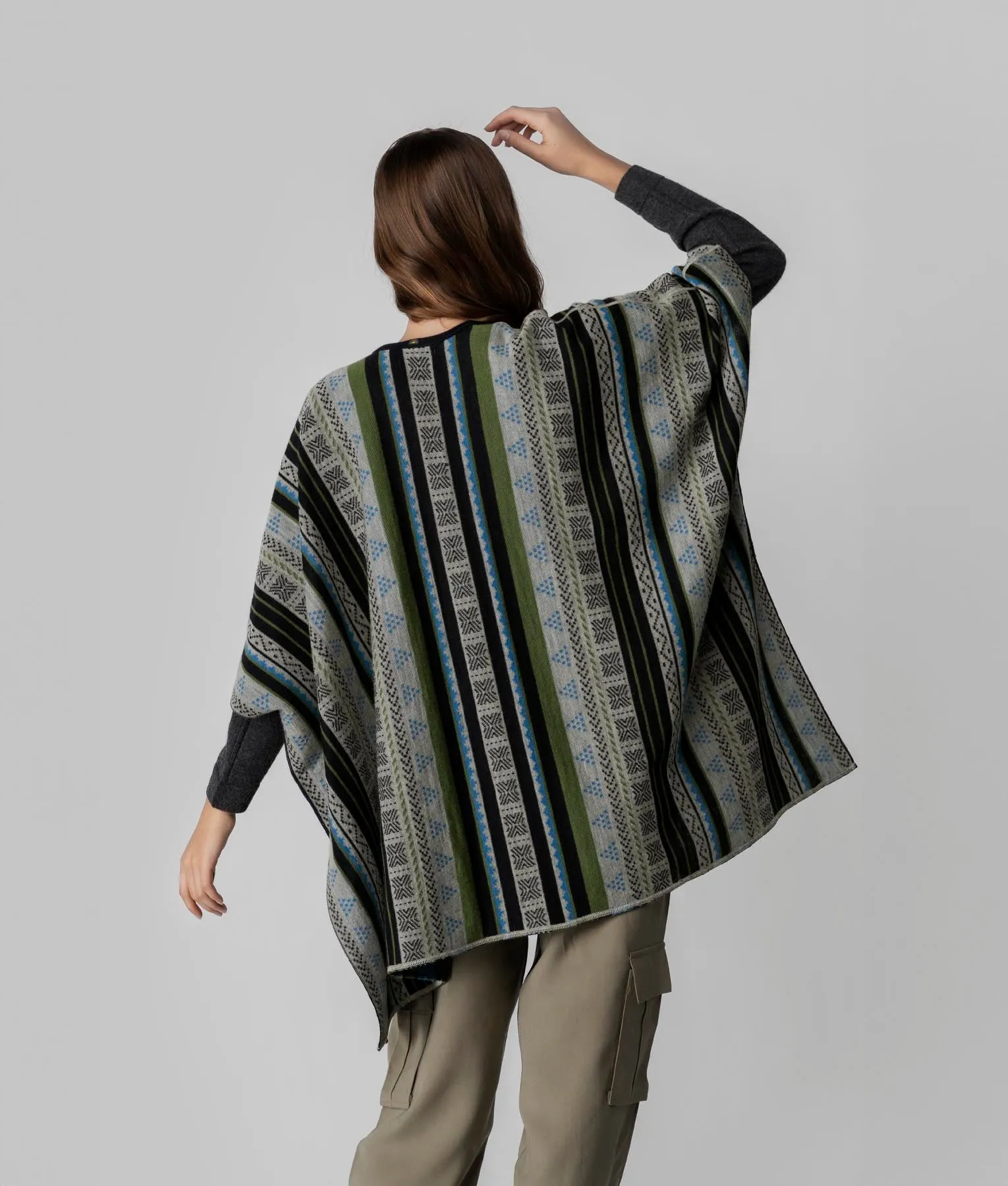 Poncho Festejo Reversible