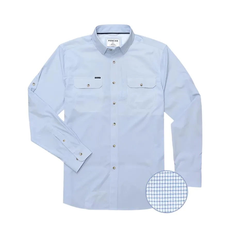 Poncho The Bluefish Long Sleeve Shirt