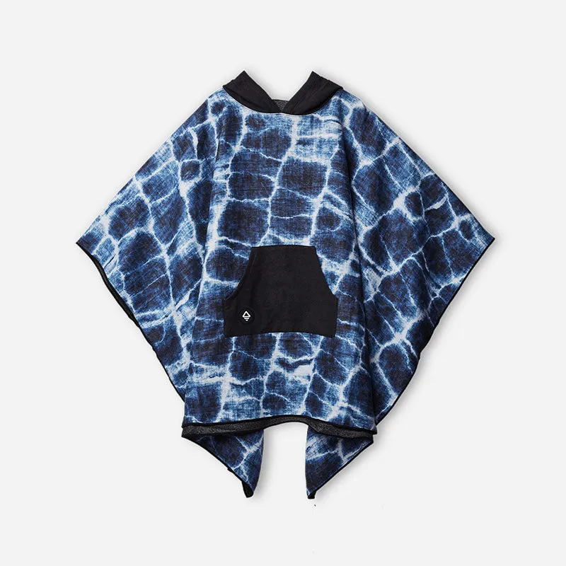 Poncho Towel: Agua Blue