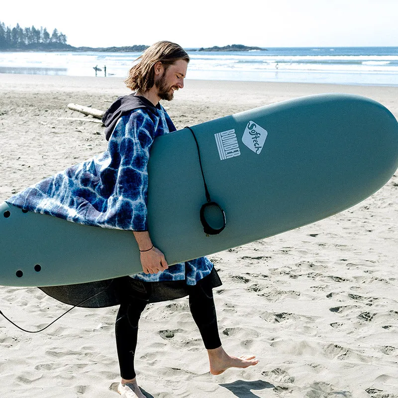 Poncho Towel: Agua Blue