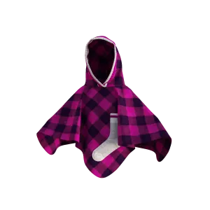 Pookie Poncho - Pink Toddler/Youth Polar Fleece