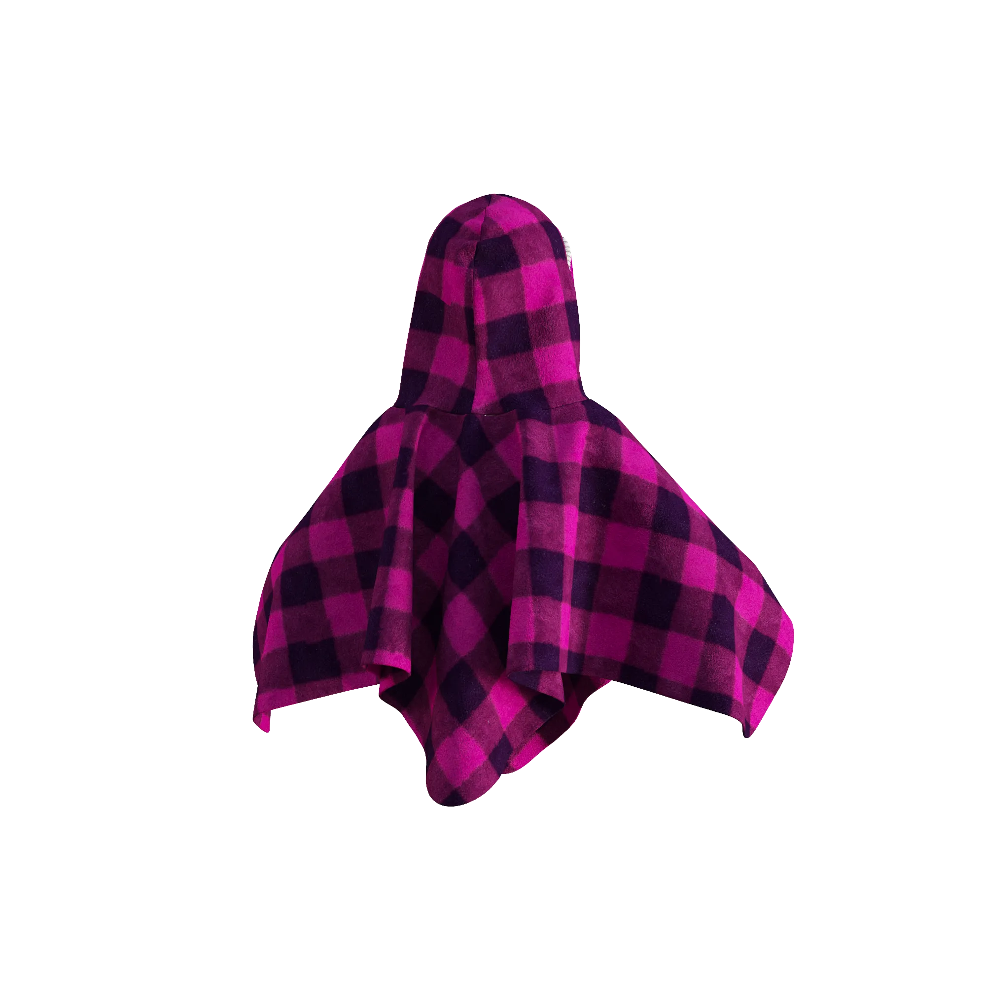 Pookie Poncho - Pink Toddler/Youth Polar Fleece