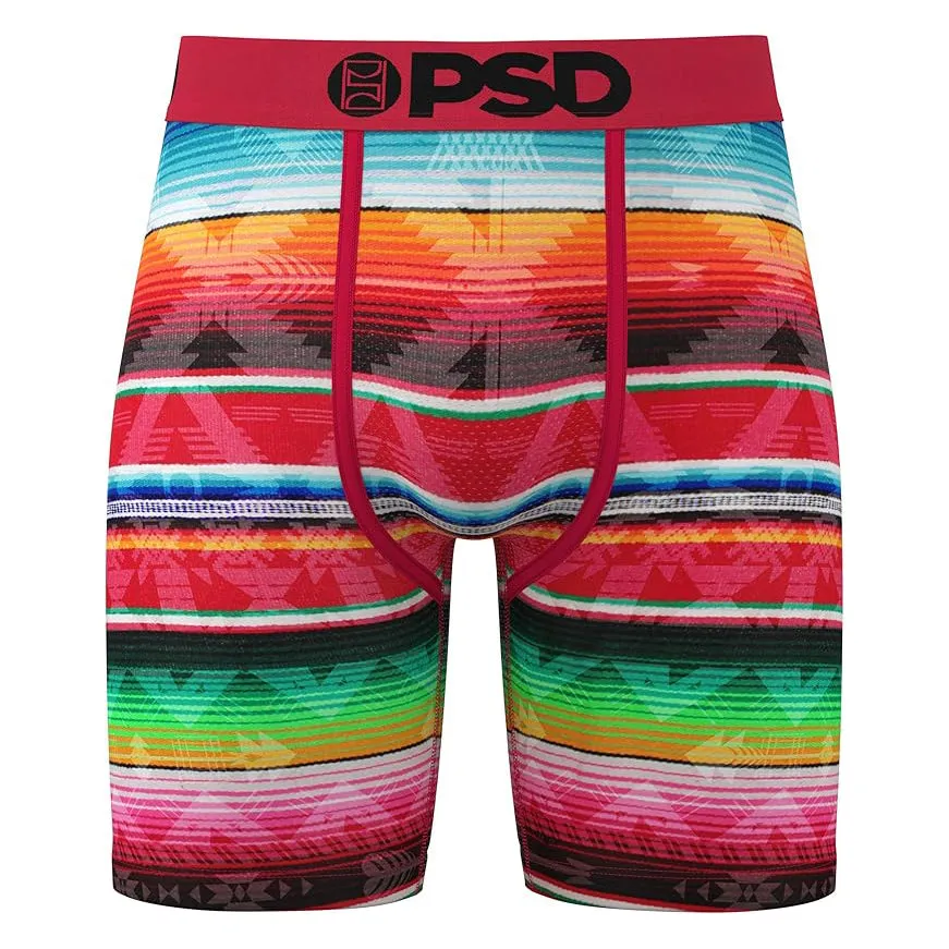 PSD Men's Multicolor Poncho Boxer Briefs Large Underwear - 324180083-MUL-L