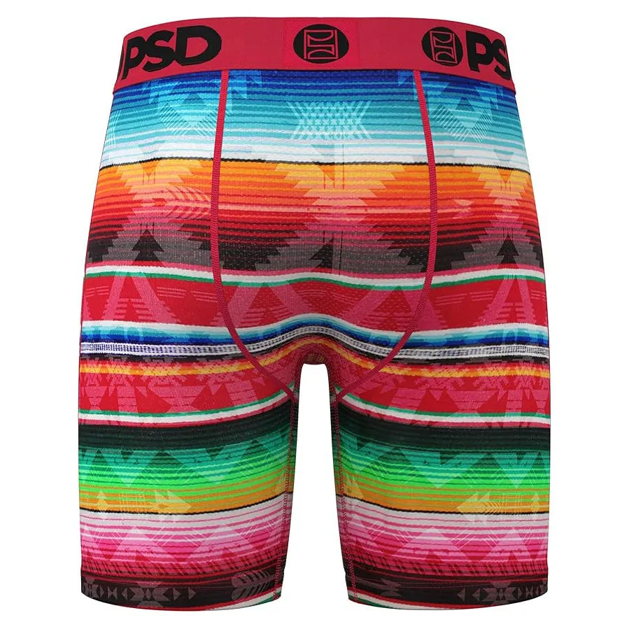 PSD Men's Multicolor Poncho Boxer Briefs Large Underwear - 324180083-MUL-L