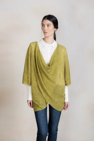 Romanov Poncho Baby Alpaca Color Zitrone